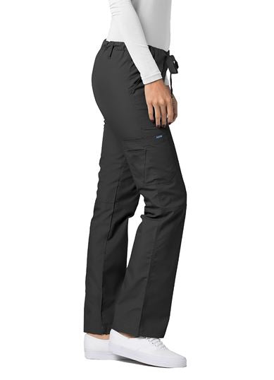 Adar Universal Low-Rise Multipocket Drawstring Straight Leg Pants