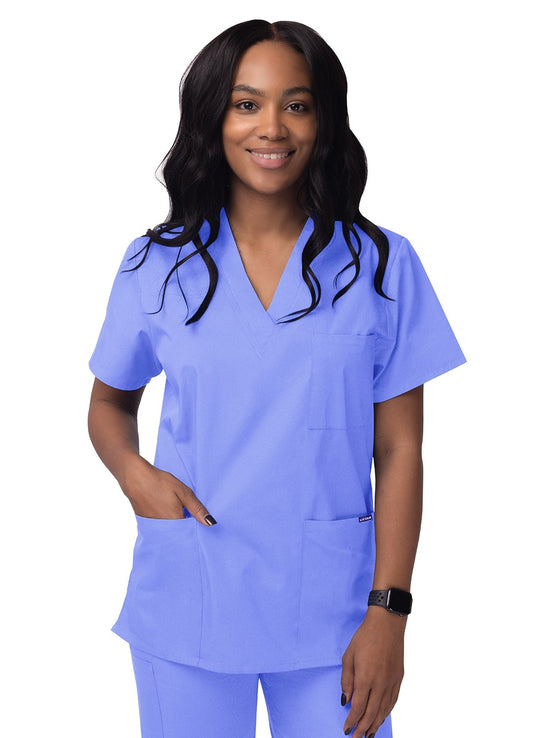 Sivvan Unisex V-Neck 3 Pocket Top