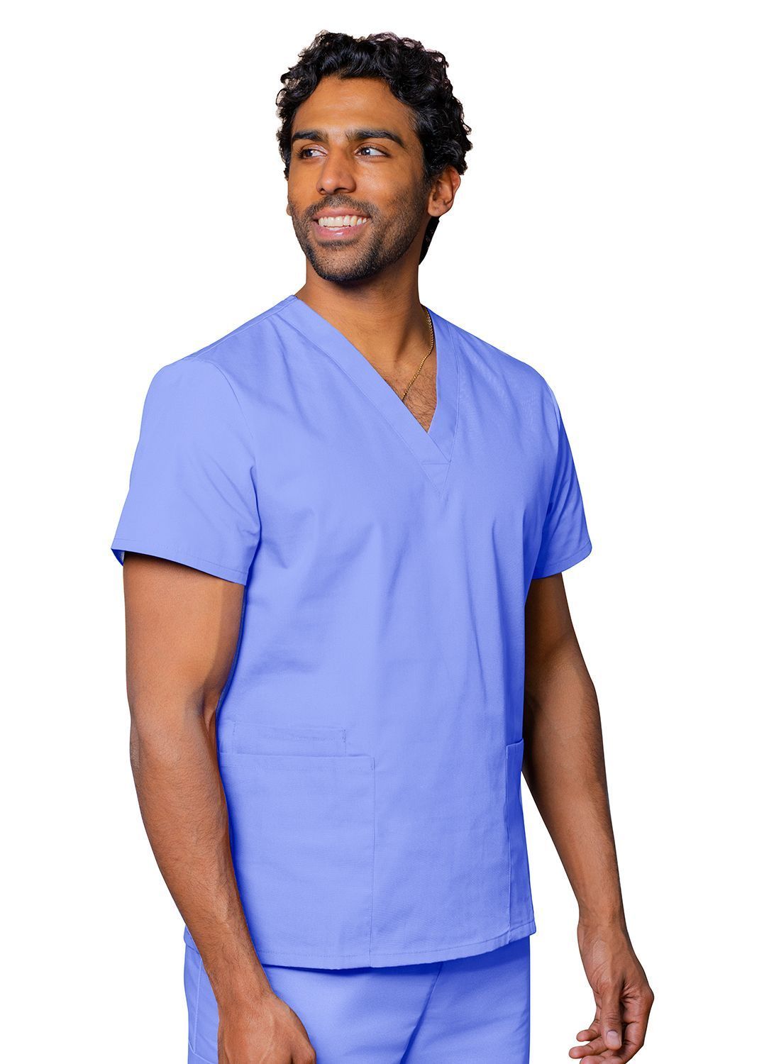 Adar Universal Unisex V-Neck 2 Pocket Scrub Top