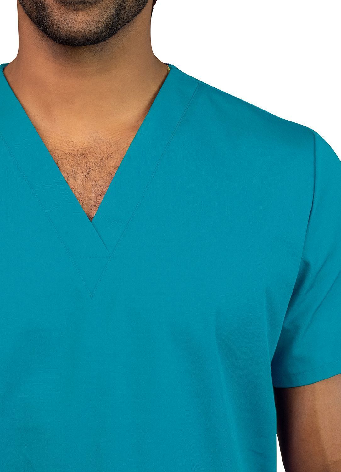 Adar Universal Unisex V-Neck 2 Pocket Scrub Top