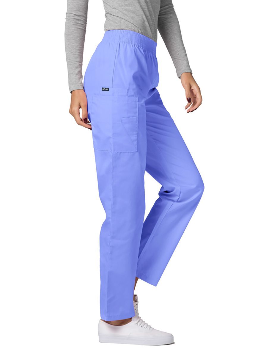 Adar Universal Natural-Rise 4 Pkt Cargo Utility Tapered Leg Pants