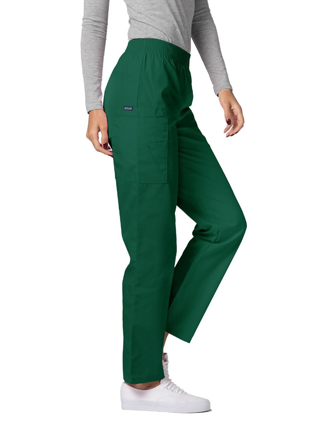 Adar Universal Natural-Rise 4 Pkt Cargo Utility Tapered Leg Pants