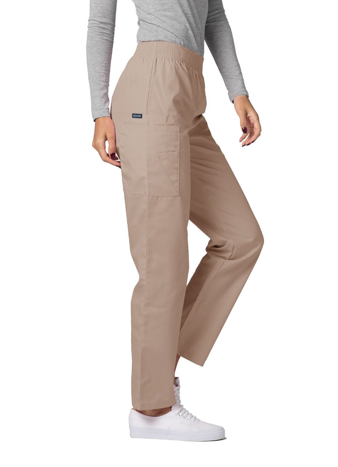 Adar Universal Natural-Rise 4 Pkt Cargo Utility Tapered Leg Pants