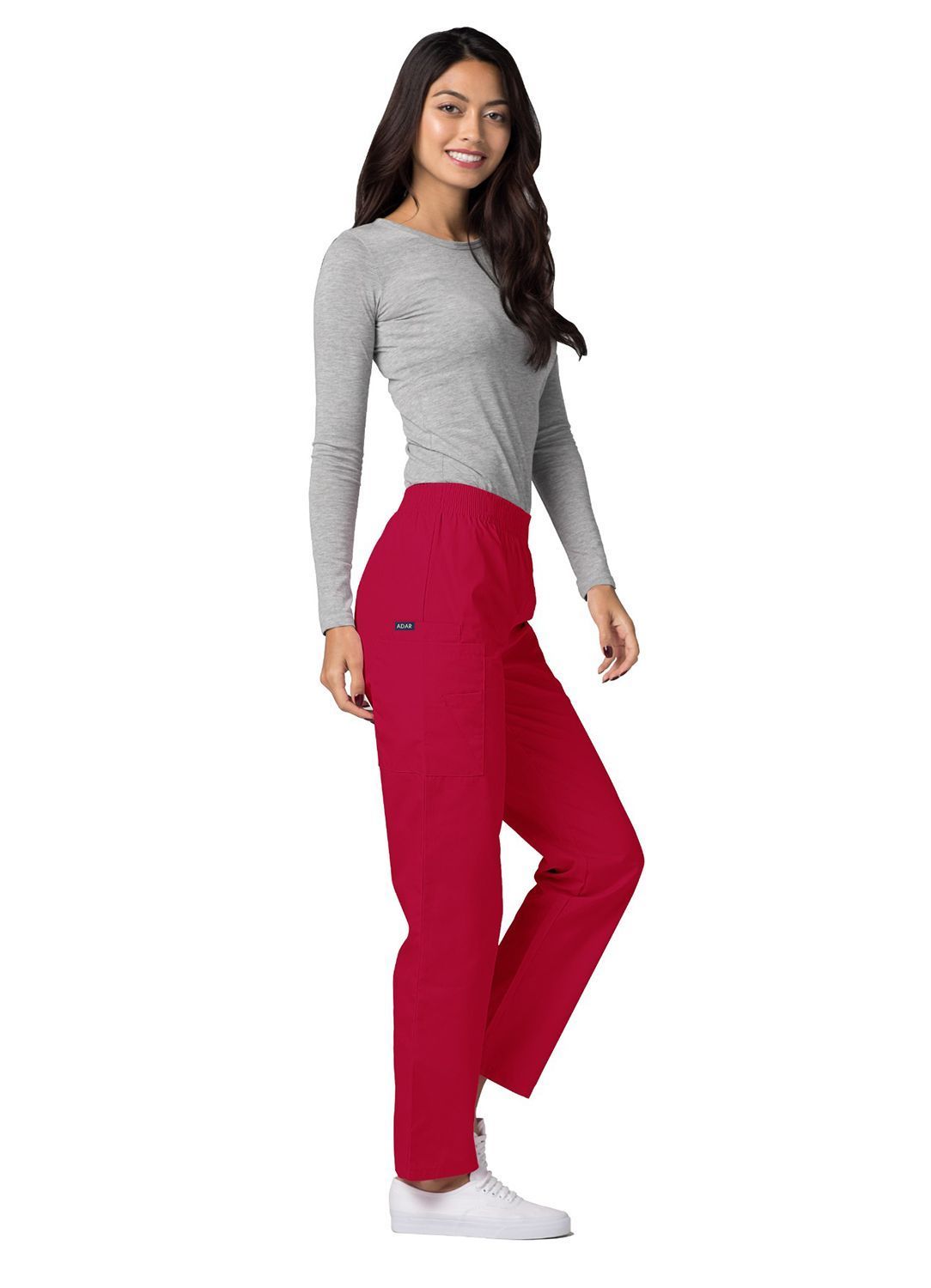 Adar Universal Natural-Rise 4 Pkt Cargo Utility Tapered Leg Pants