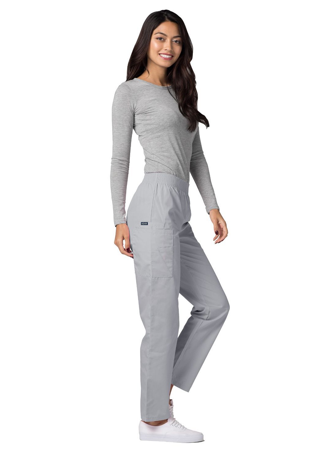 Adar Universal Natural-Rise 4 Pkt Cargo Utility Tapered Leg Pants