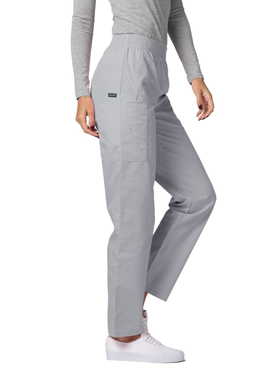 Adar Universal Natural-Rise 4 Pkt Cargo Utility Tapered Leg Pants