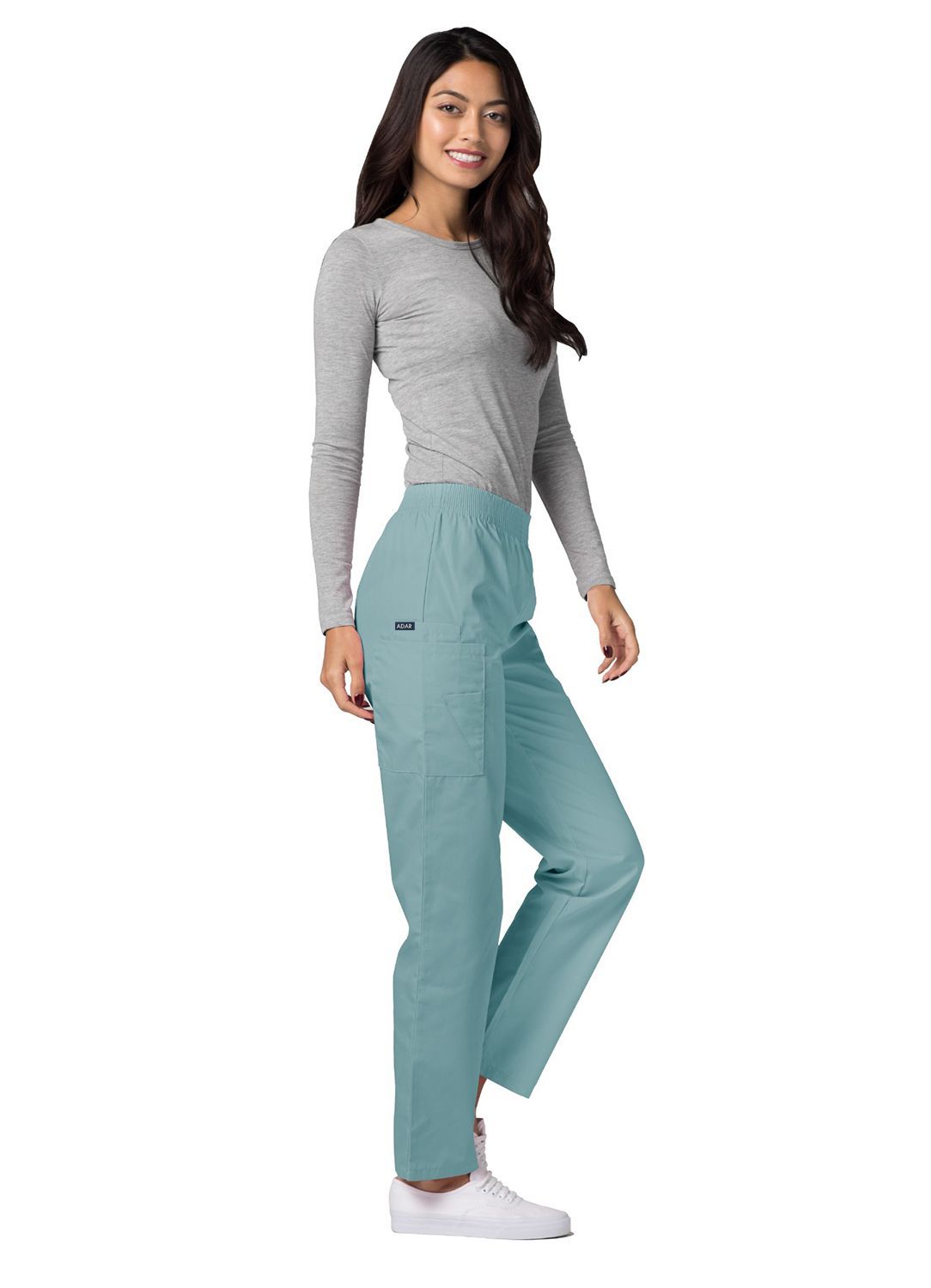 Adar Universal Natural-Rise 4 Pkt Cargo Utility Tapered Leg Pants