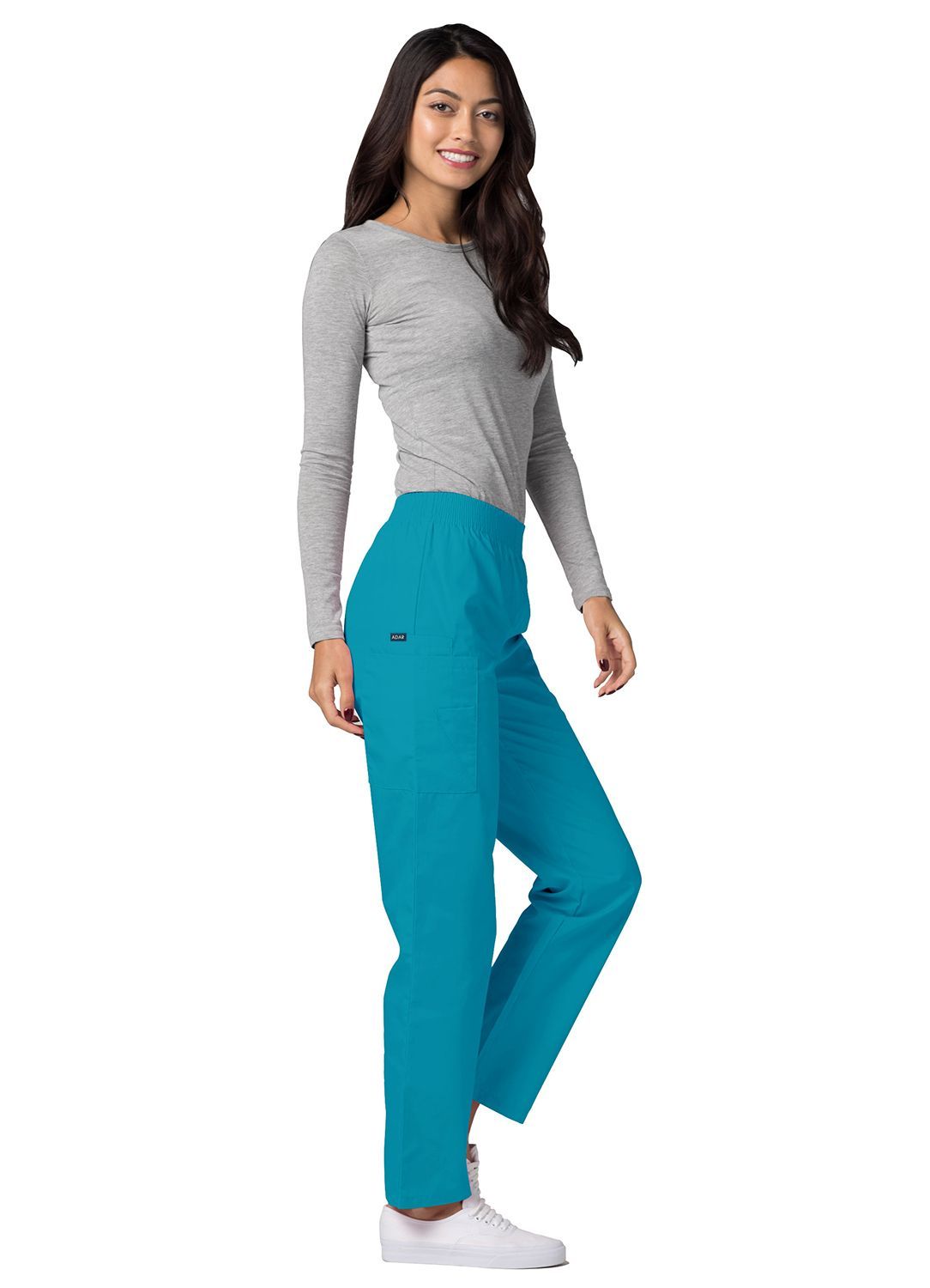 Adar Universal Natural-Rise 4 Pkt Cargo Utility Tapered Leg Pants