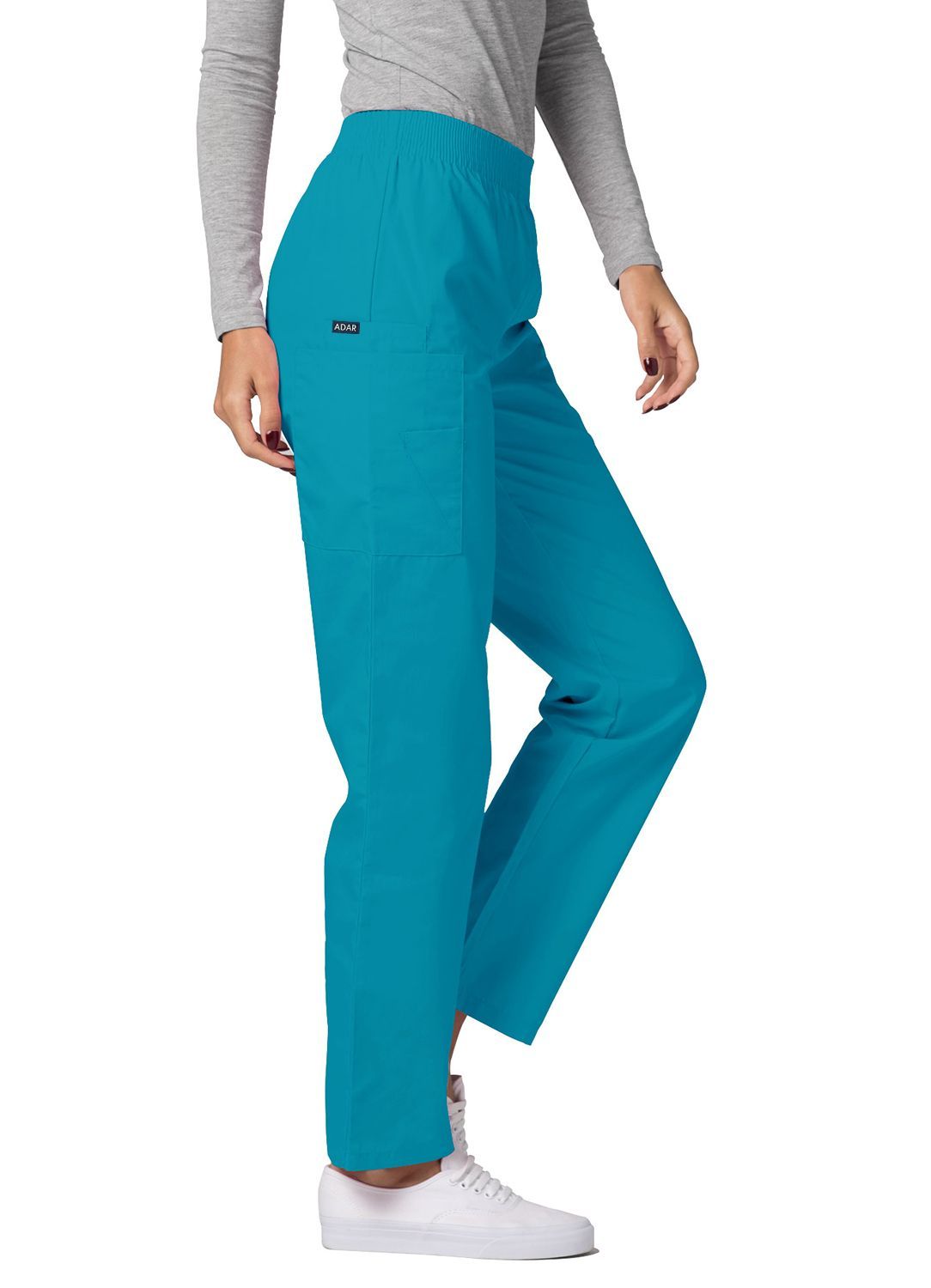 Adar Universal Natural-Rise 4 Pkt Cargo Utility Tapered Leg Pants