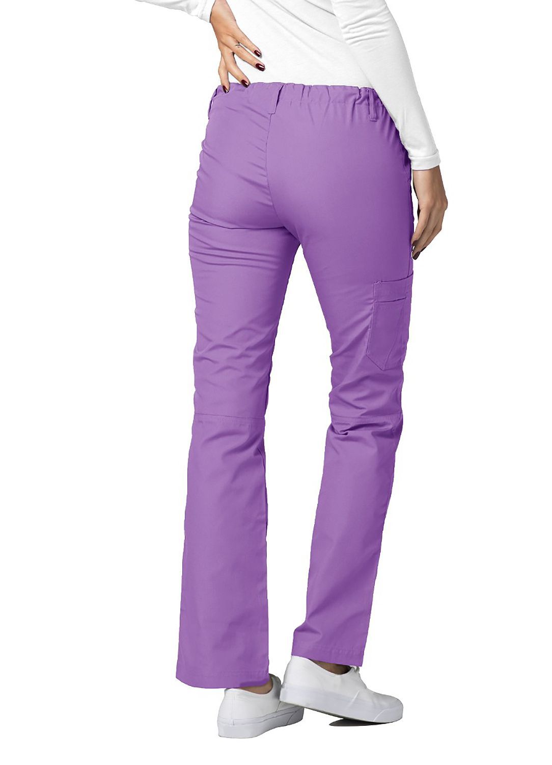 Adar Universal Low-Rise Multipocket Drawstring Straight Leg Pants