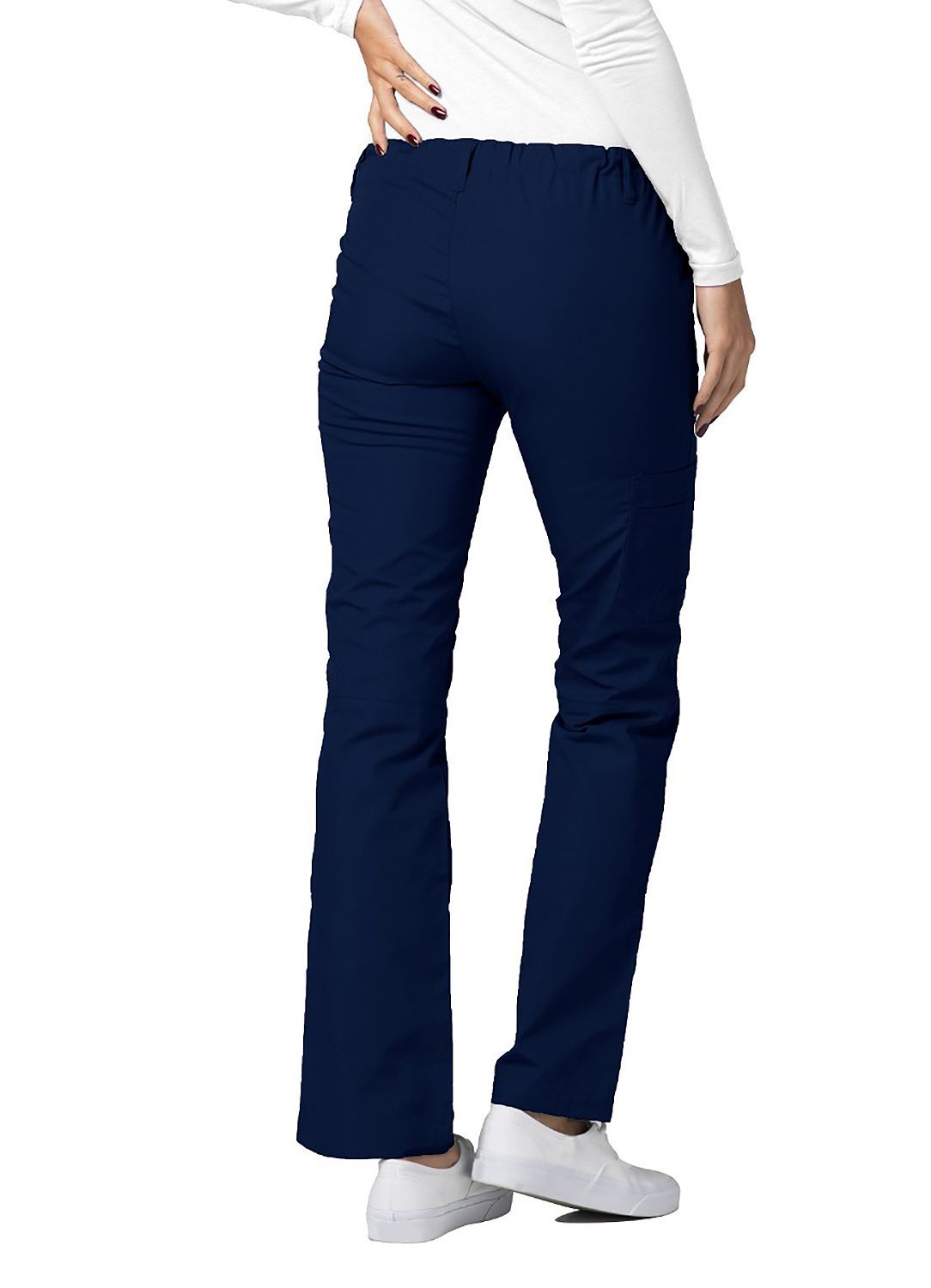Adar Universal Low-Rise Multipocket Drawstring Straight Leg Pants