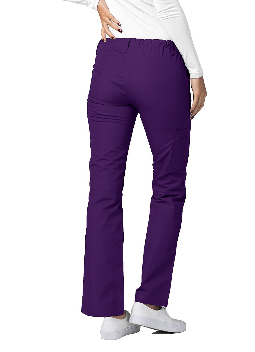 Adar Universal Low-Rise Multipocket Drawstring Straight Leg Pants