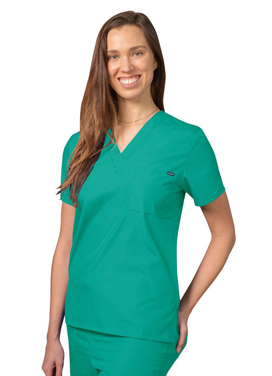 Adar Universal Unisex V Neck Tunic 1 Pocket