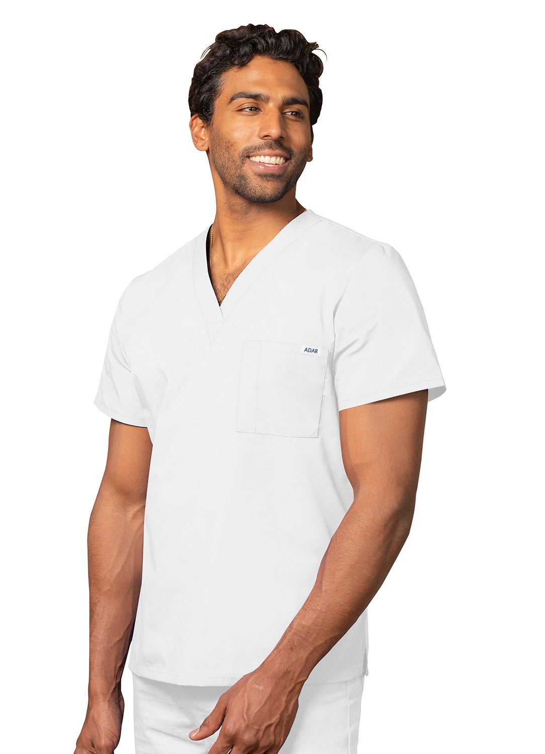 Adar Universal Unisex V-Neck Tunic 3 Pocket