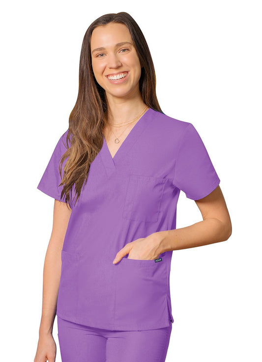 Adar Universal Unisex V-Neck Tunic 3 Pocket