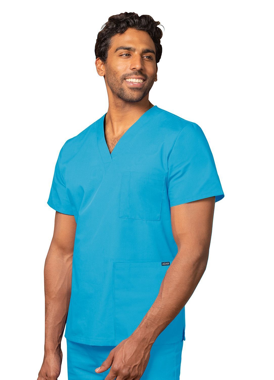 Adar Universal Unisex V-Neck Tunic 3 Pocket