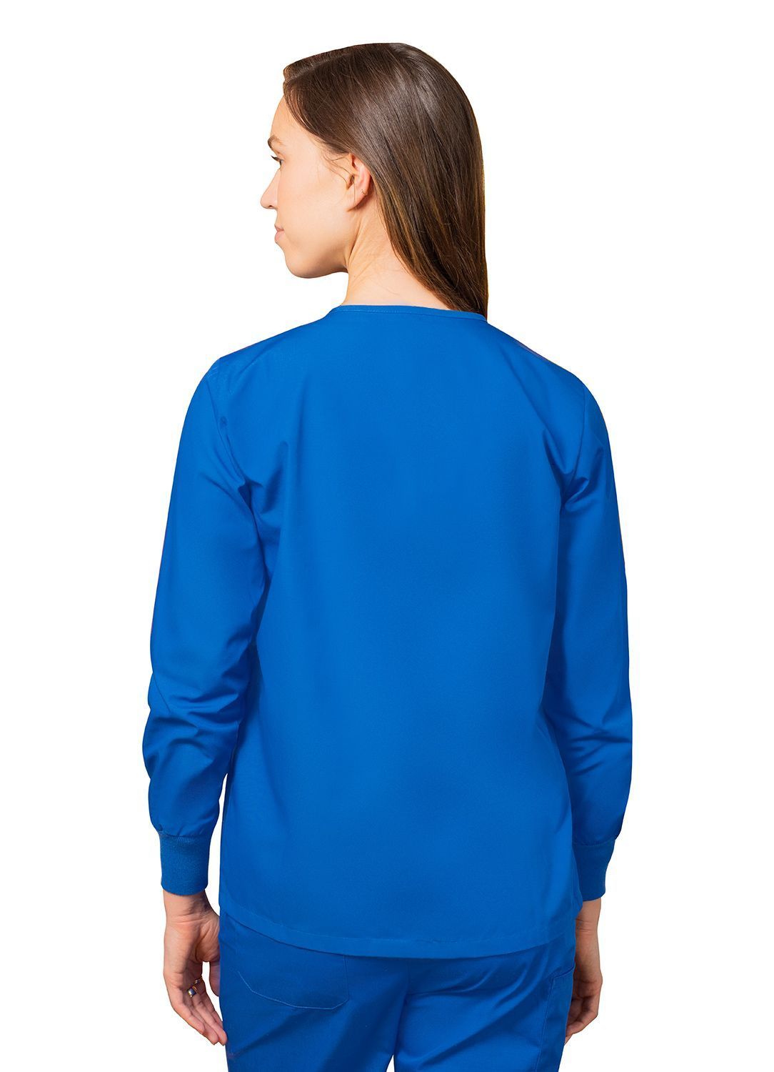Adar Universal Round Neck Warm-Up Jacket