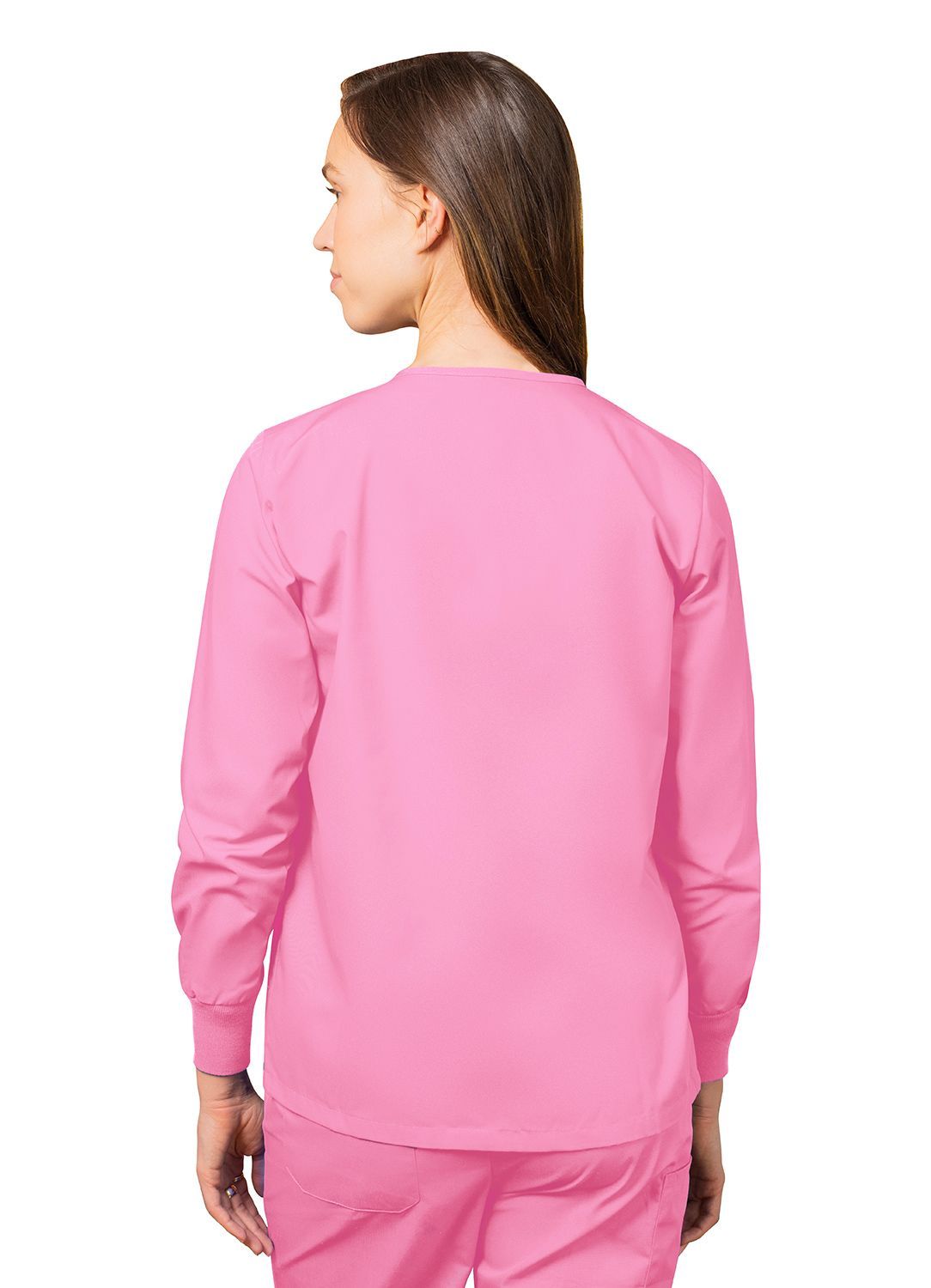 Adar Universal Round Neck Warm-Up Jacket