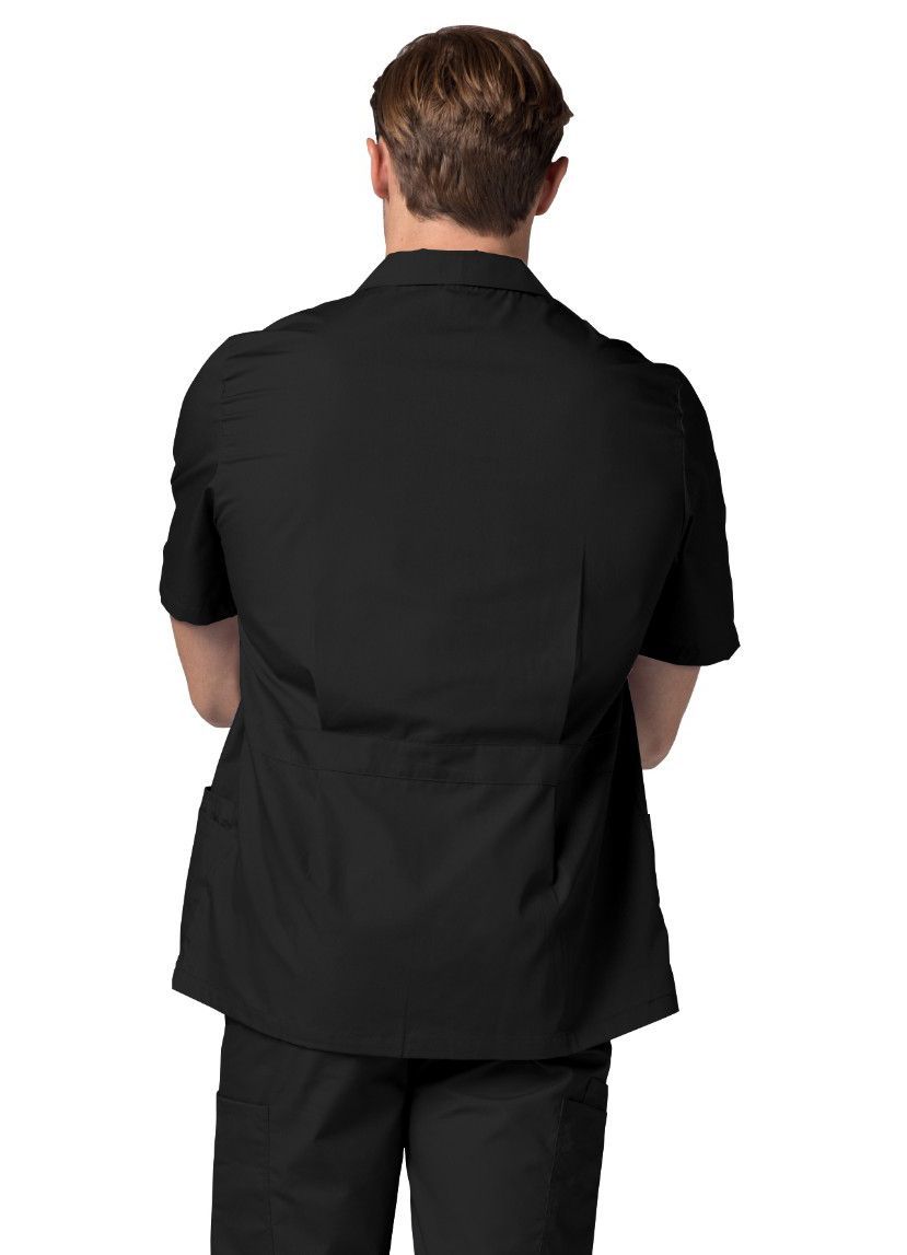 Adar Universal Men's Zippered Short Sleeve Jacket