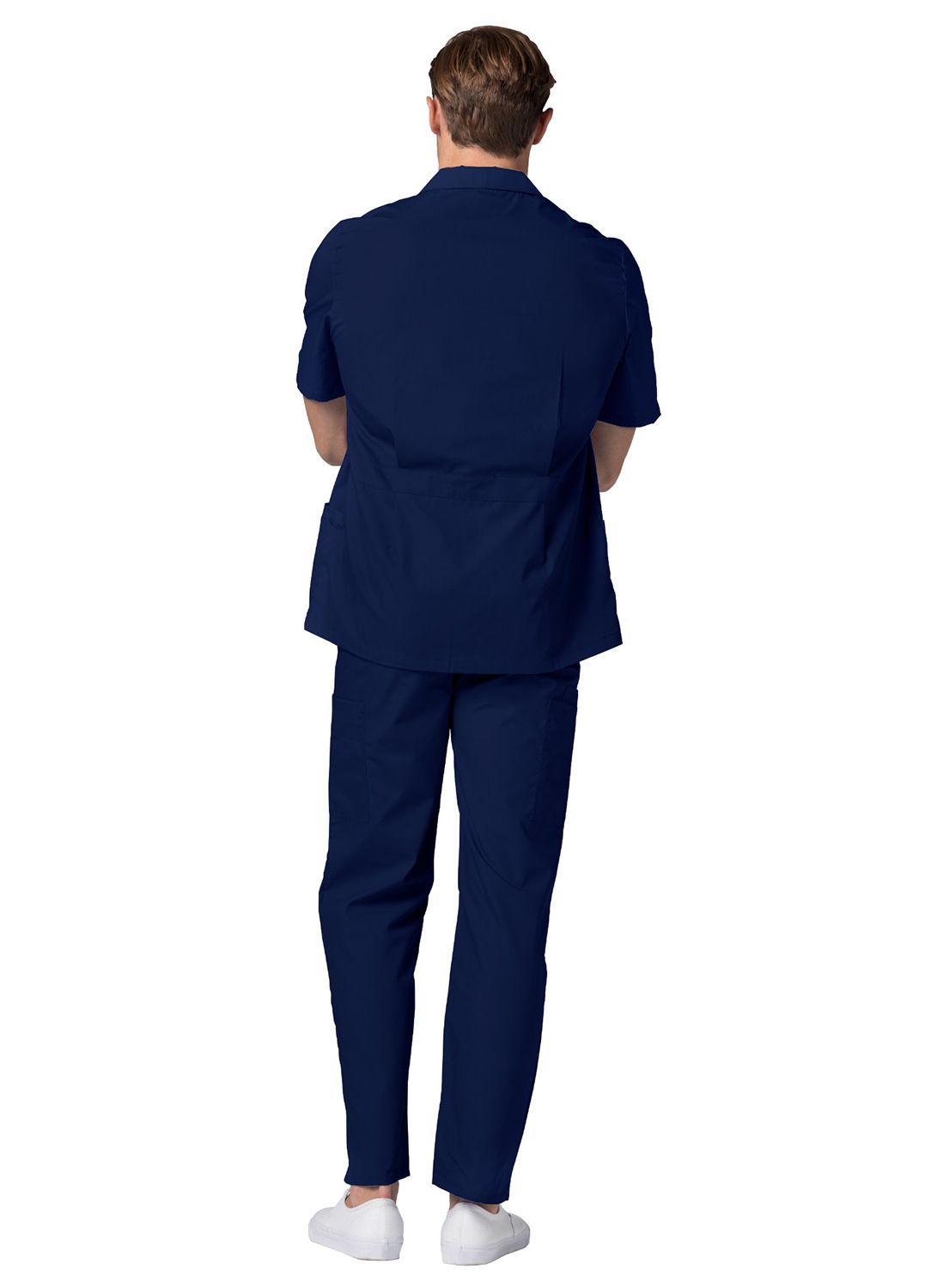Adar Universal Men's Zippered Short Sleeve Jacket