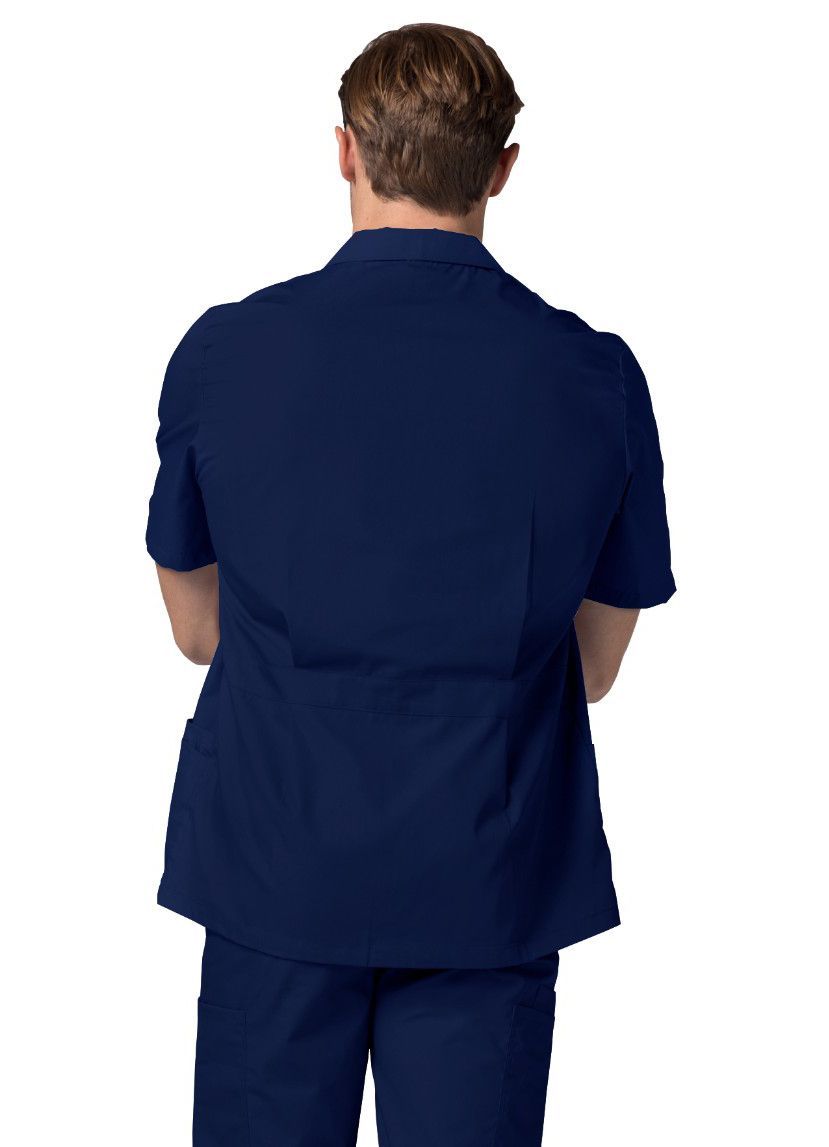 Adar Universal Men's Zippered Short Sleeve Jacket