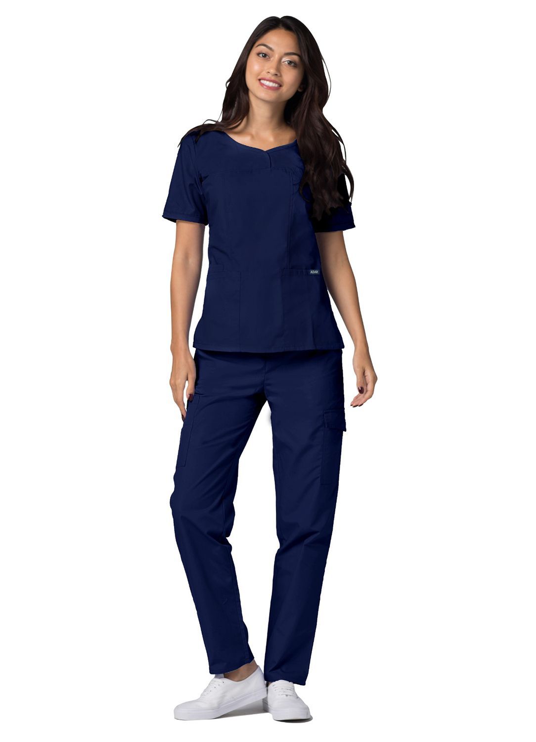 Adar Universal Sweetheart V-neck Top