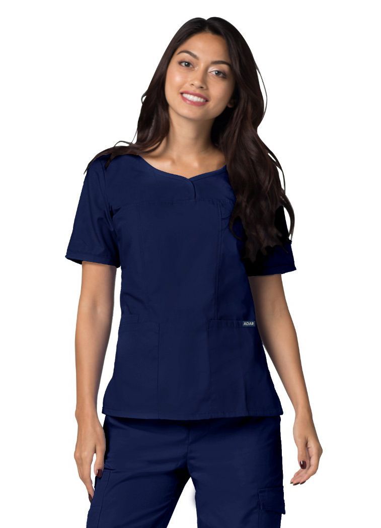 Adar Universal Sweetheart V-neck Top