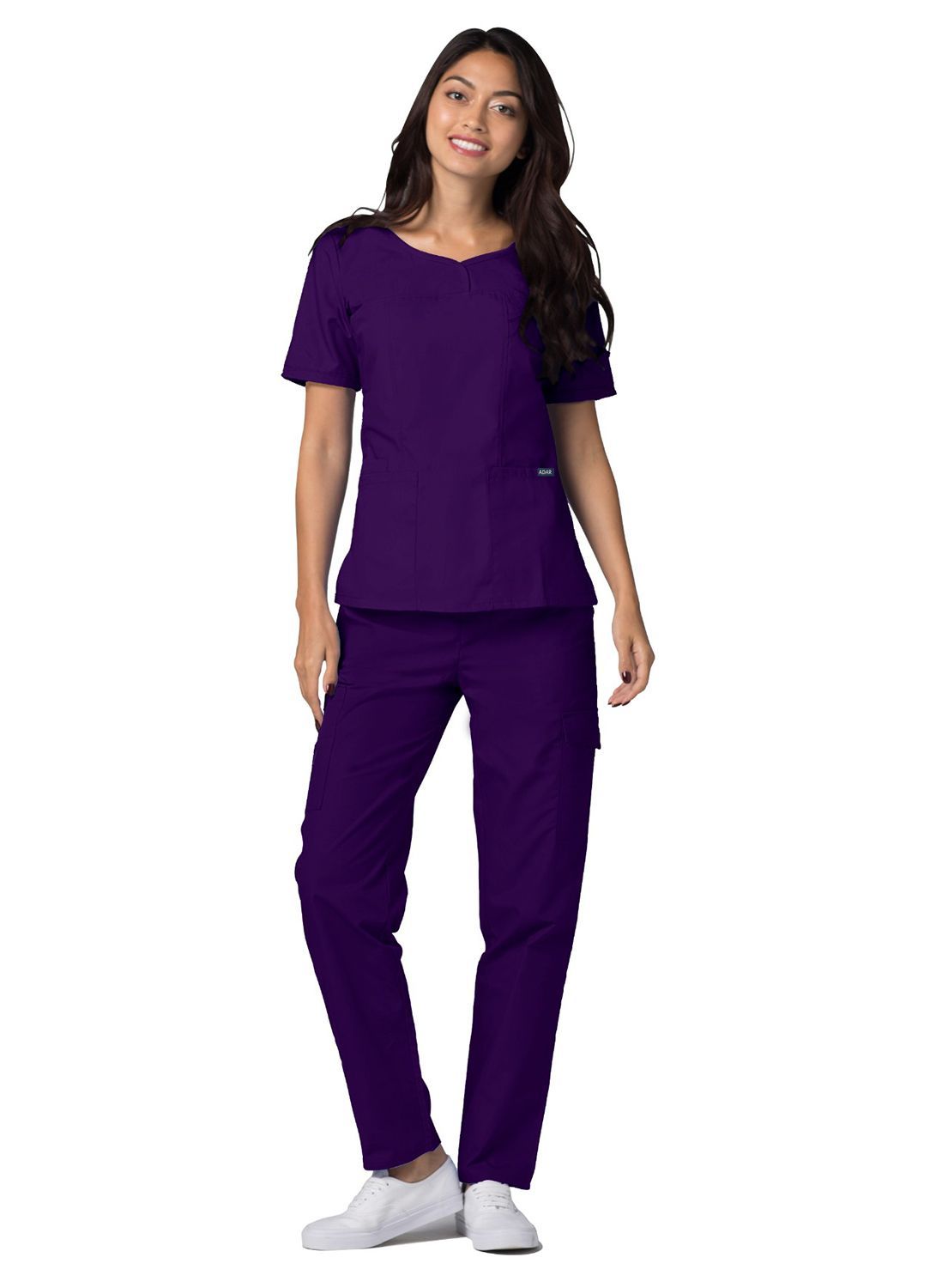 Adar Universal Sweetheart V-neck Top