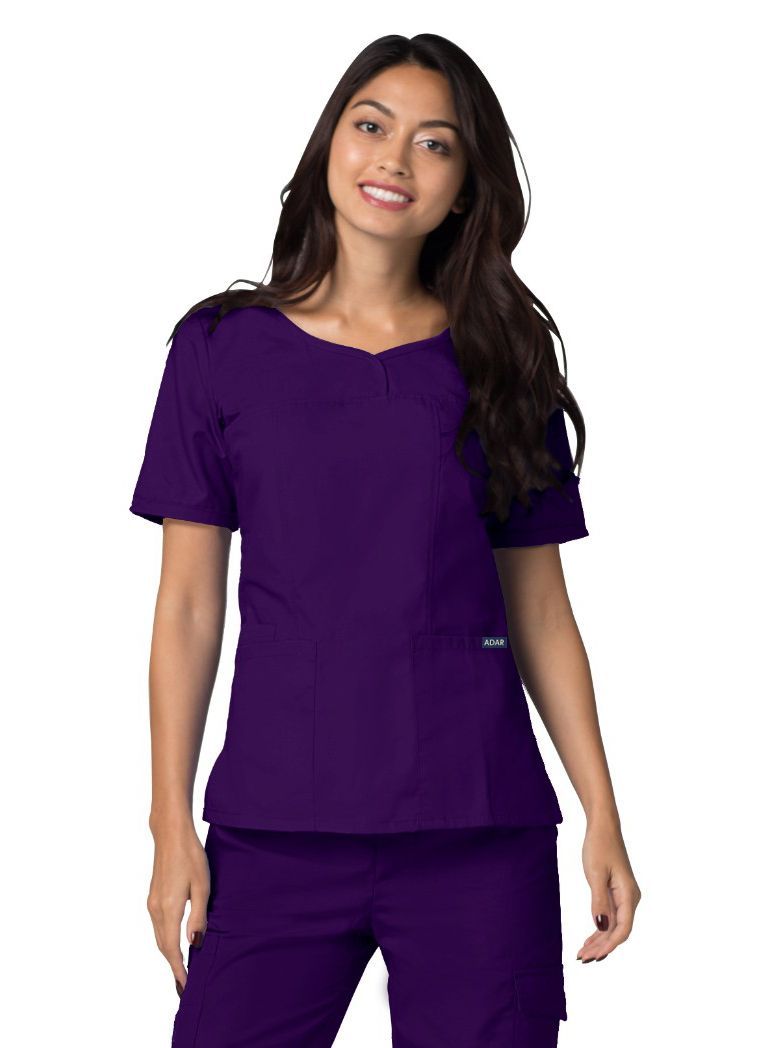 Adar Universal Sweetheart V-neck Top