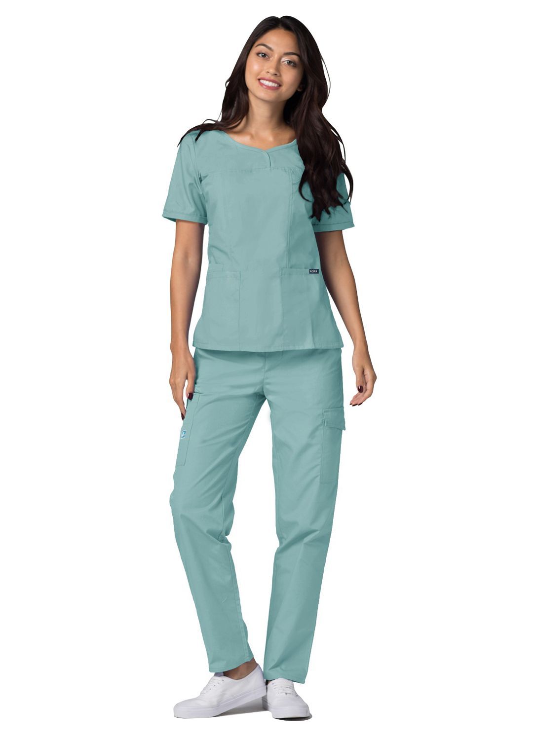 Adar Universal Sweetheart V-neck Top