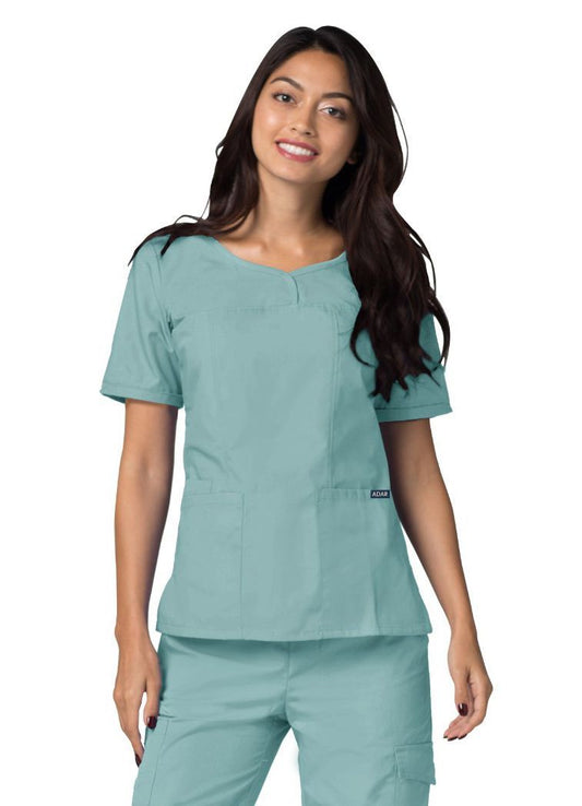 Adar Universal Sweetheart V-neck Top