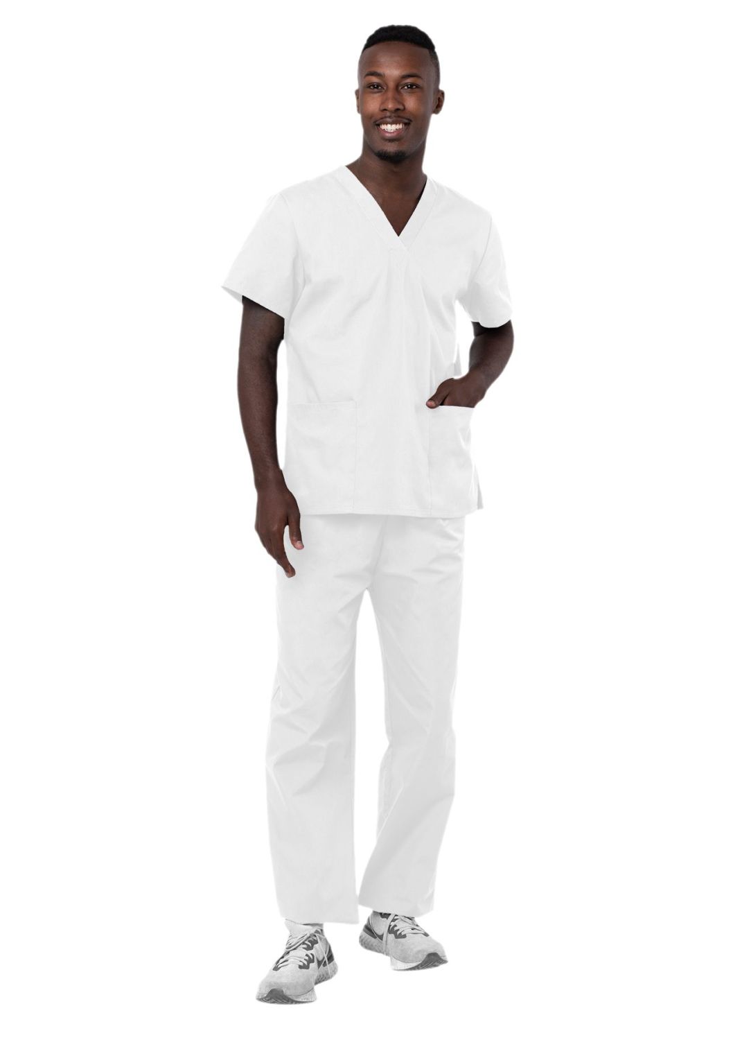 Adar Universal Unisex Drawstring Scrub Set