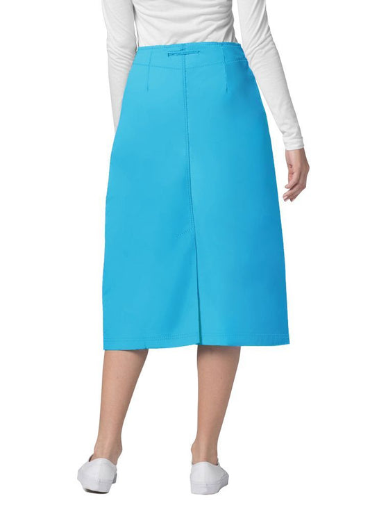Adar Universal Mid-Calf Length Drawstring Skirt