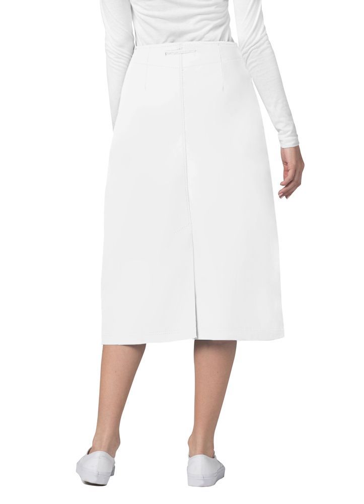 Adar Universal Mid-Calf Length Drawstring Skirt