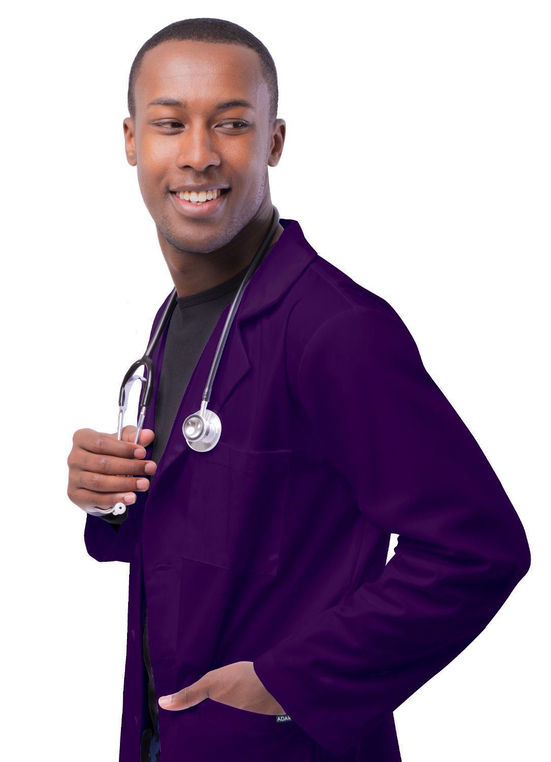 Adar Universal Unisex 39" Lab coat with Inner Pockets
