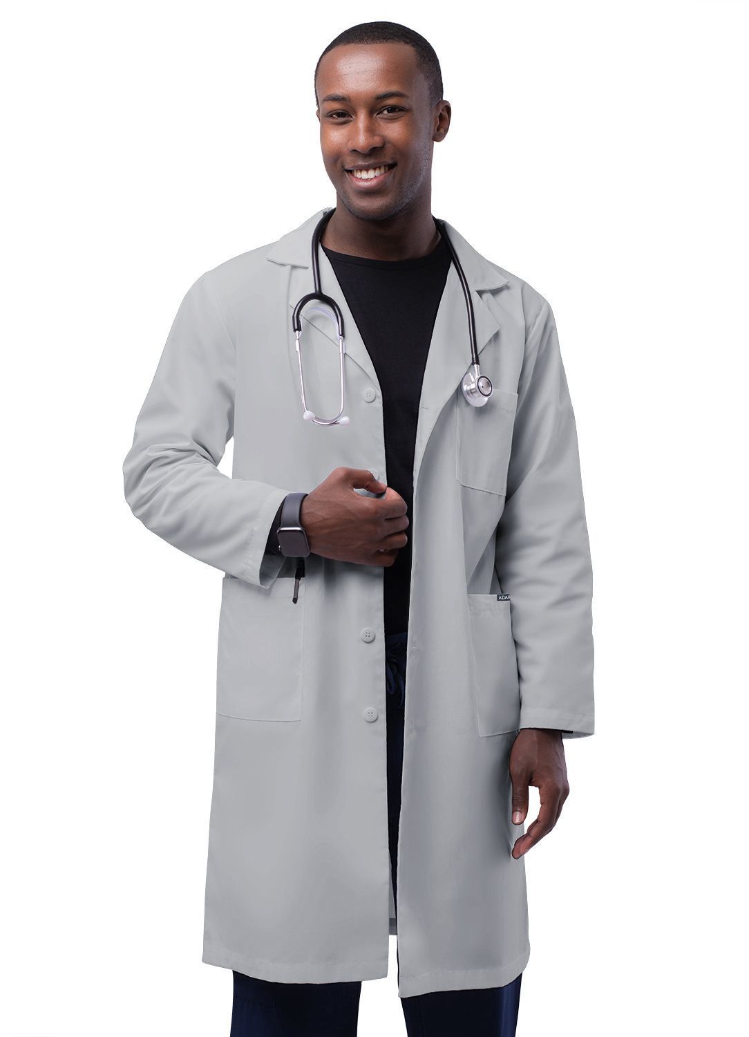 Adar Universal Unisex 39" Lab coat with Inner Pockets