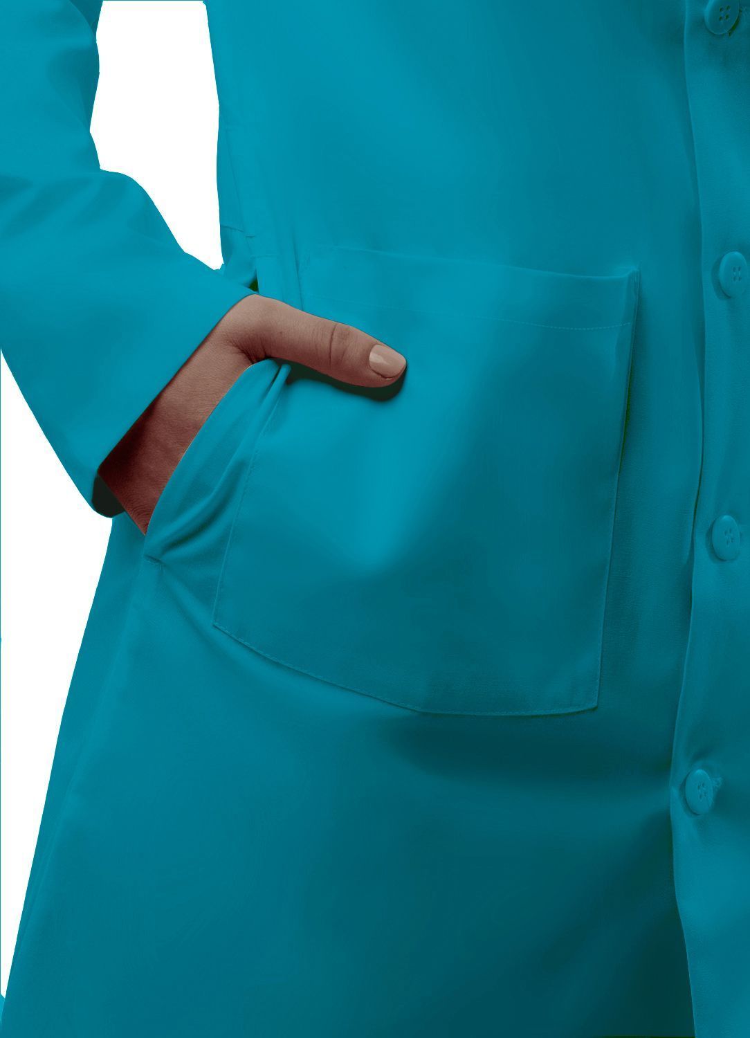 Adar Universal Unisex 39" Lab coat with Inner Pockets