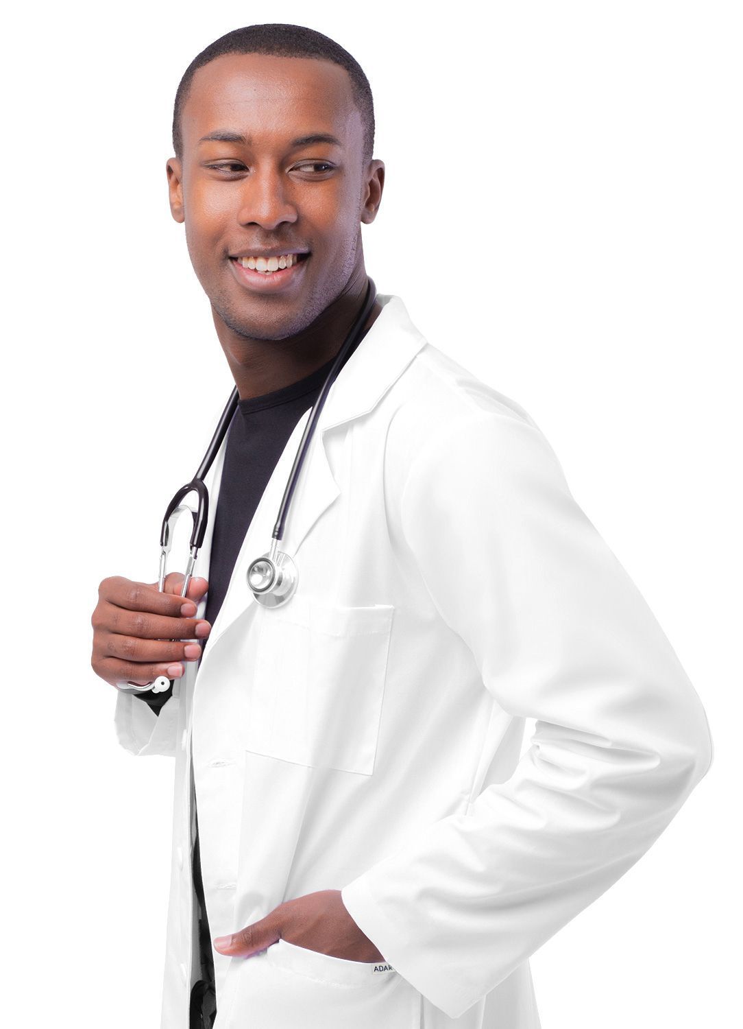 Adar Universal Unisex 39" Lab coat with Inner Pockets