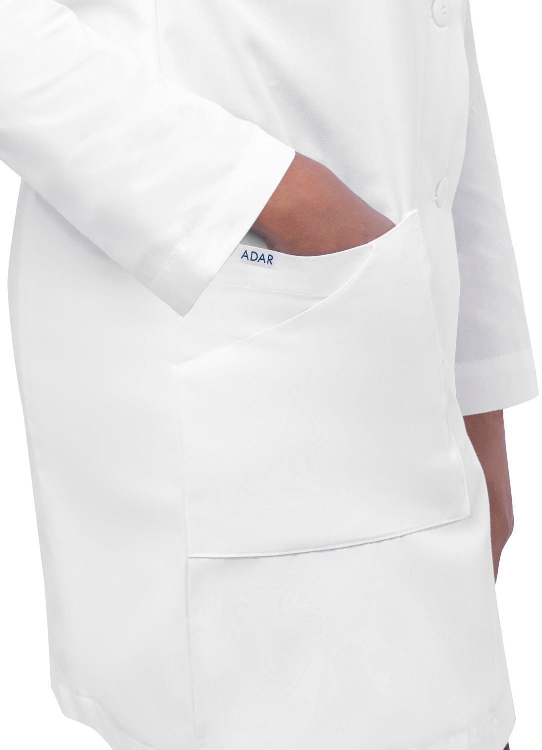 Adar Universal Women's 36" Slim-Fit Lab Coat