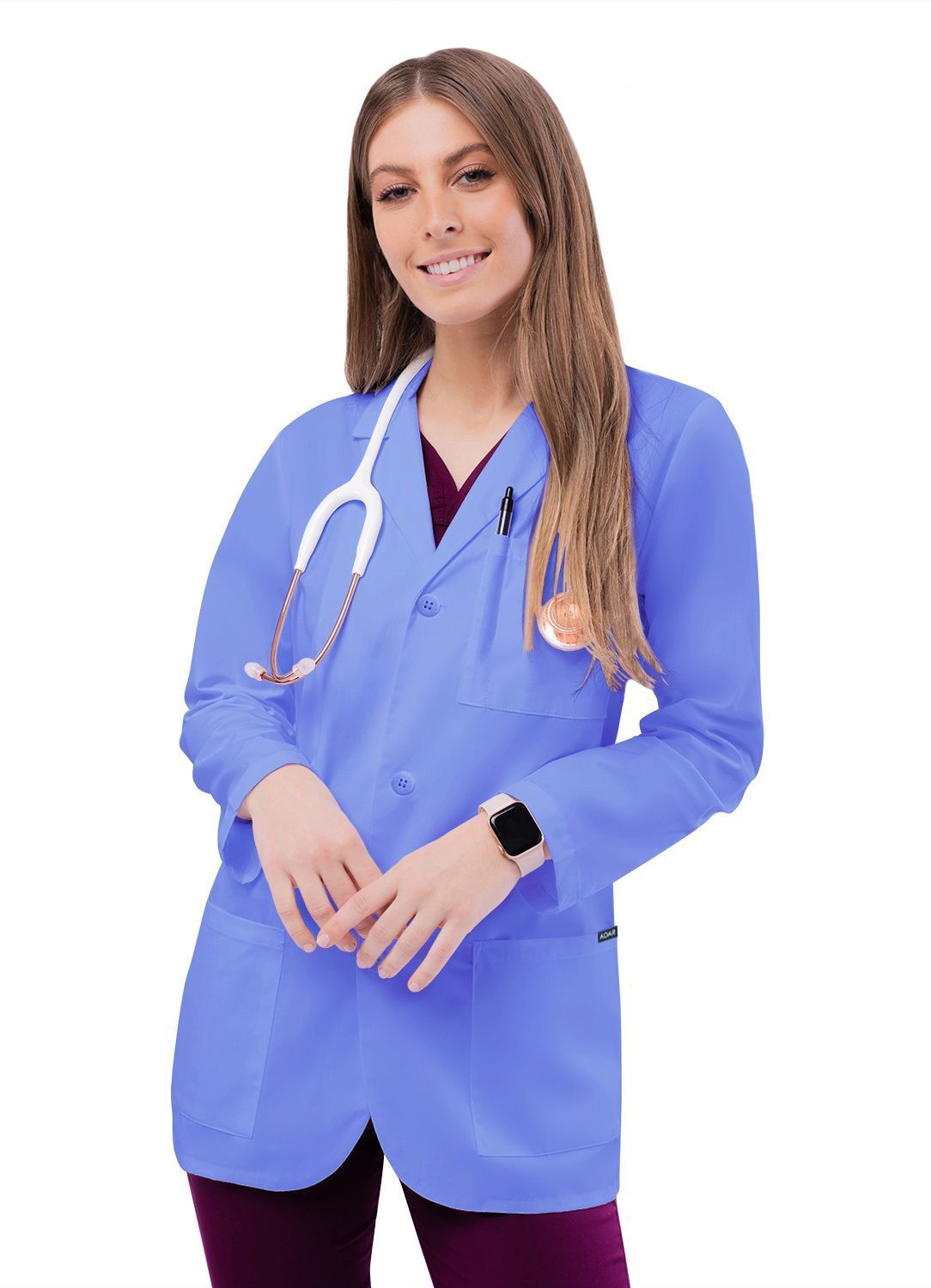 Adar Universal Unisex 31" Classic Consultation Coat