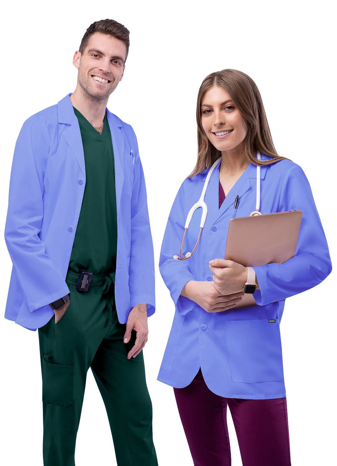 Adar Universal Unisex 31" Classic Consultation Coat