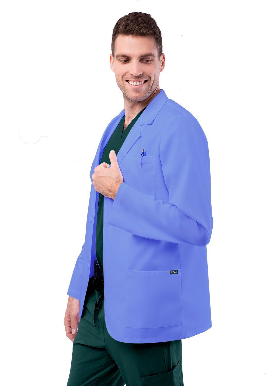 Adar Universal Unisex 31" Classic Consultation Coat