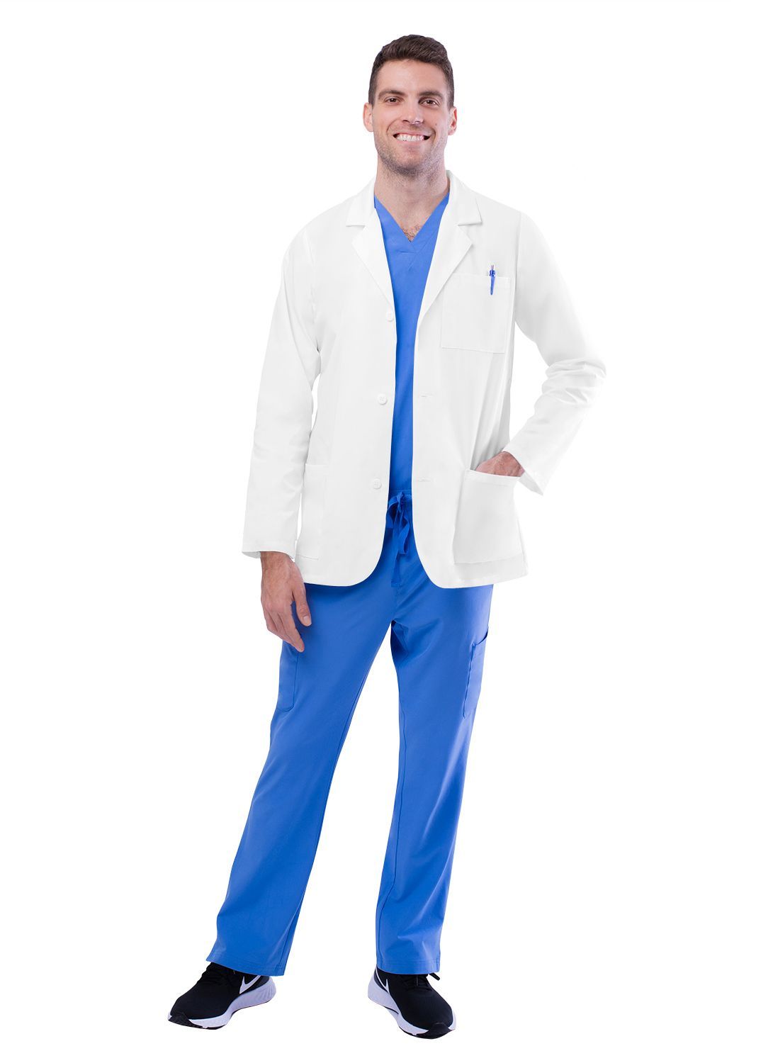 Adar Universal Unisex 31" Classic Consultation Coat
