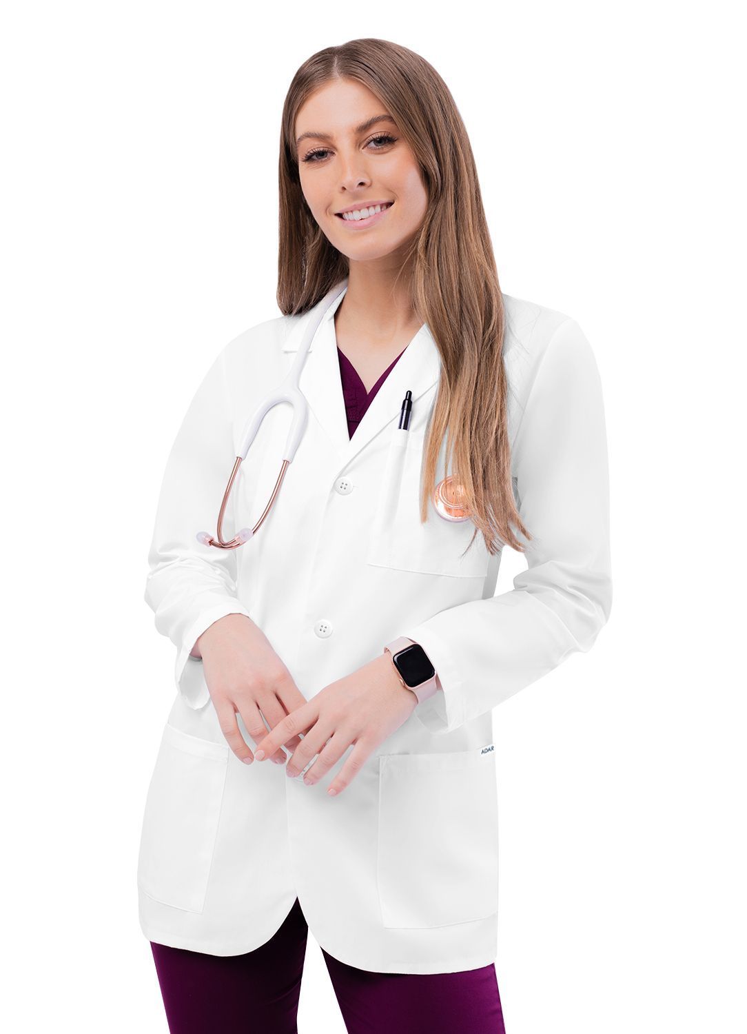 Adar Universal Unisex 31" Classic Consultation Coat