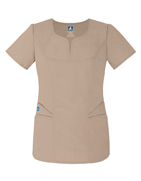 Adar Universal Curved Pocket Glamour Top