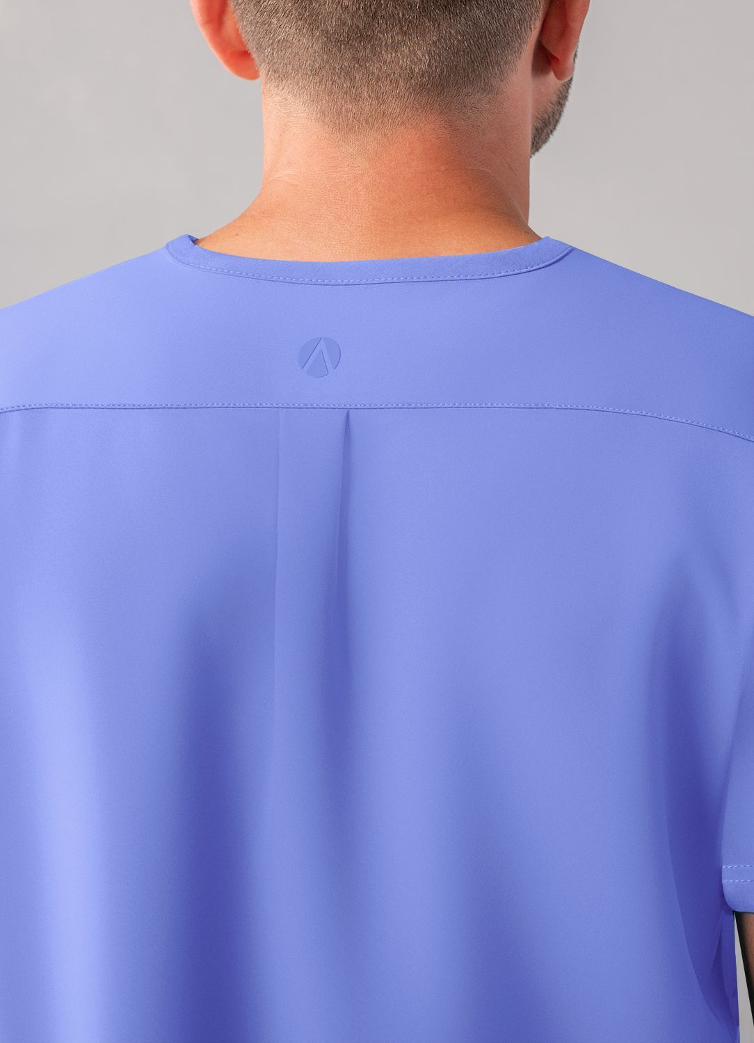 ADAR Addition Men's Classic V-Neck Scrub Top