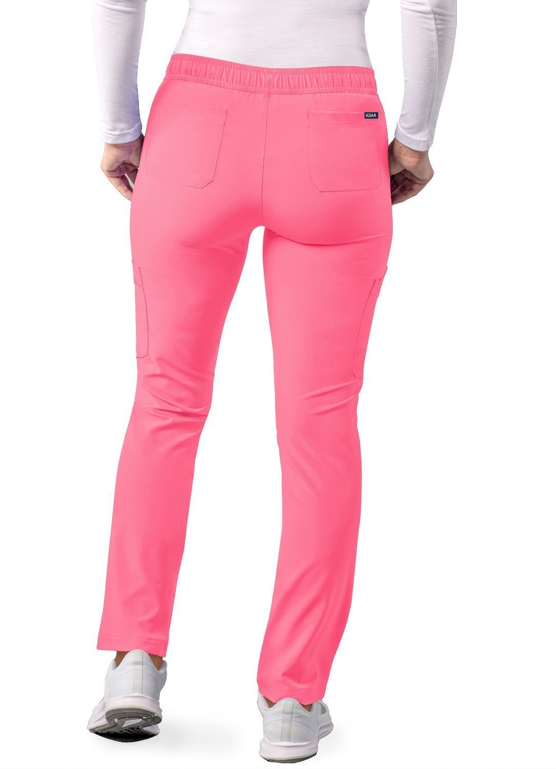 ADAR Addition Women's Skinny Leg Cargo Drawstring Pant