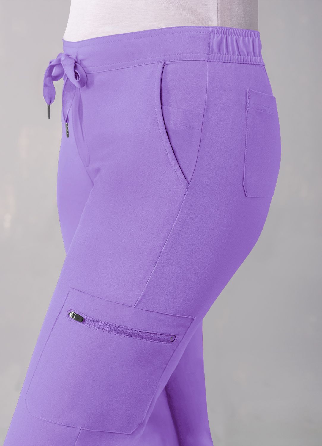 ADAR Addition Women's Skinny Leg Cargo Drawstring Pant