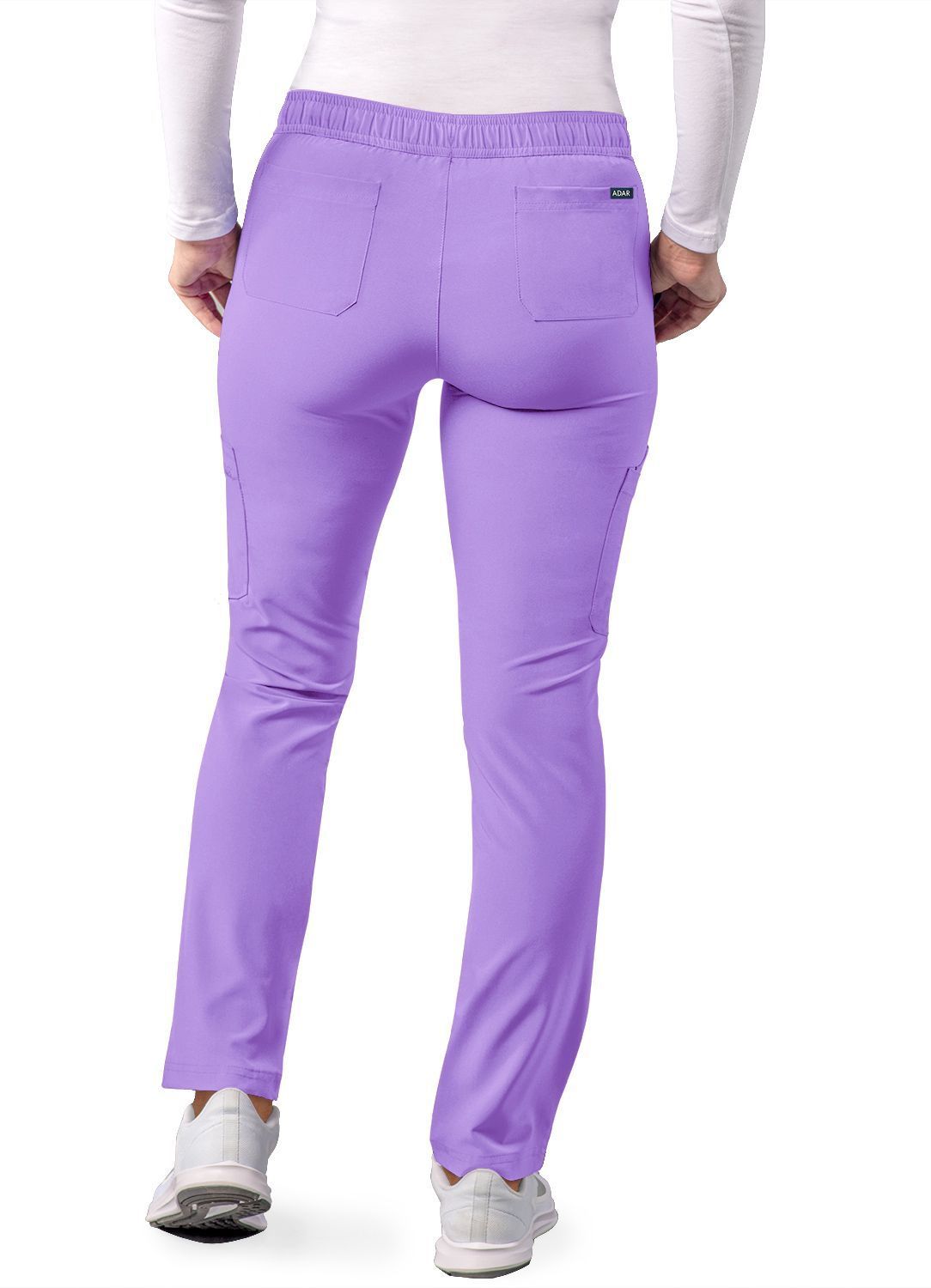 ADAR Addition Women's Skinny Leg Cargo Drawstring Pant