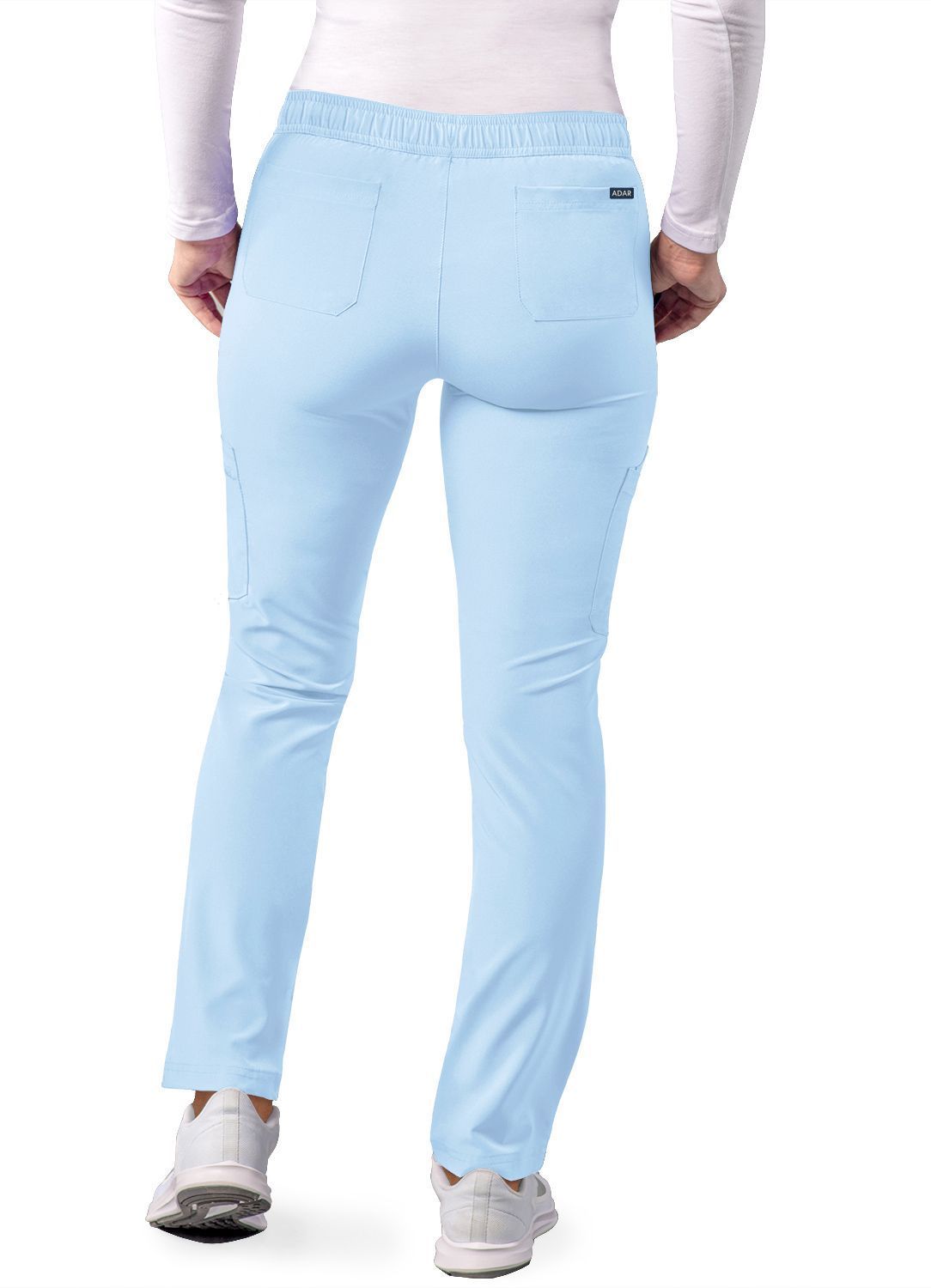 ADAR Addition Women's Skinny Leg Cargo Drawstring Pant